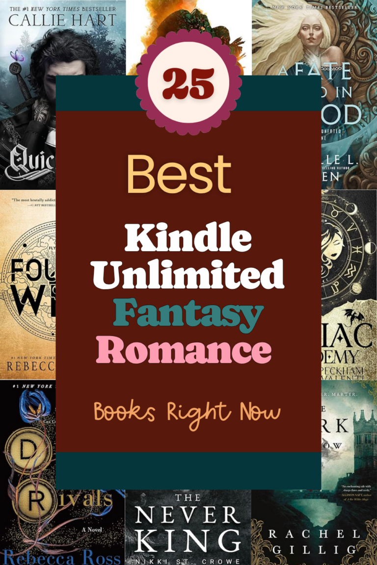 25 Best Kindle Unlimited Fantasy Romance Books Right Now